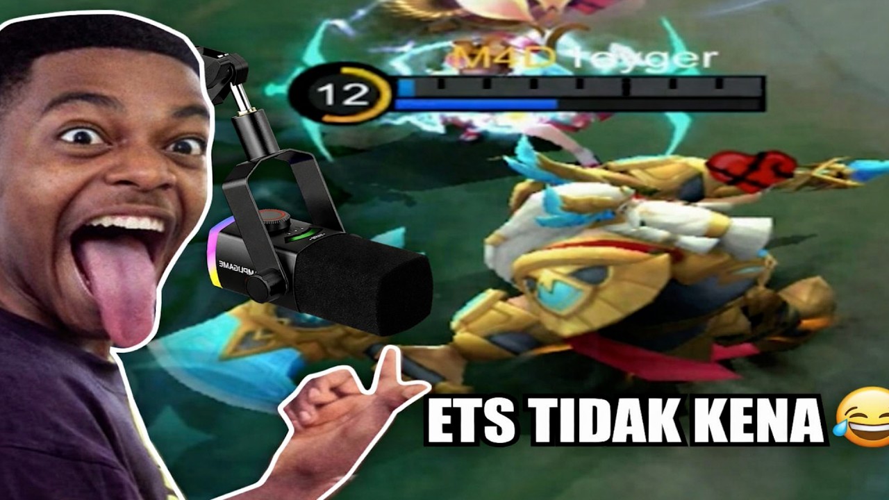 Nyawit Di Mobile Legends Di Temani FIFINE AmpliGame AM8PROT 😛