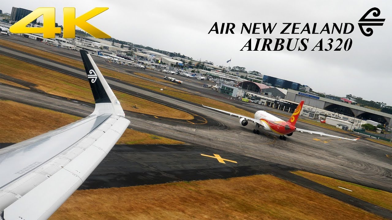 NZ611 | Air New Zealand A320 | Auckland - Queenstown | INFLIGHT Takeoff ...