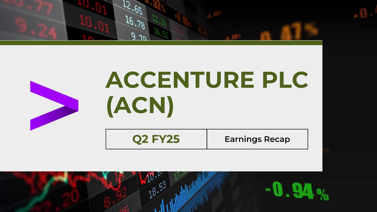 Accenture PLC (ACN) Q2 FY25 Earnings Recap | Revenue Growth, GenAI ...
