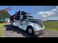 2017 Showhauler 45’ Tandem Axle Super C Motorcoach