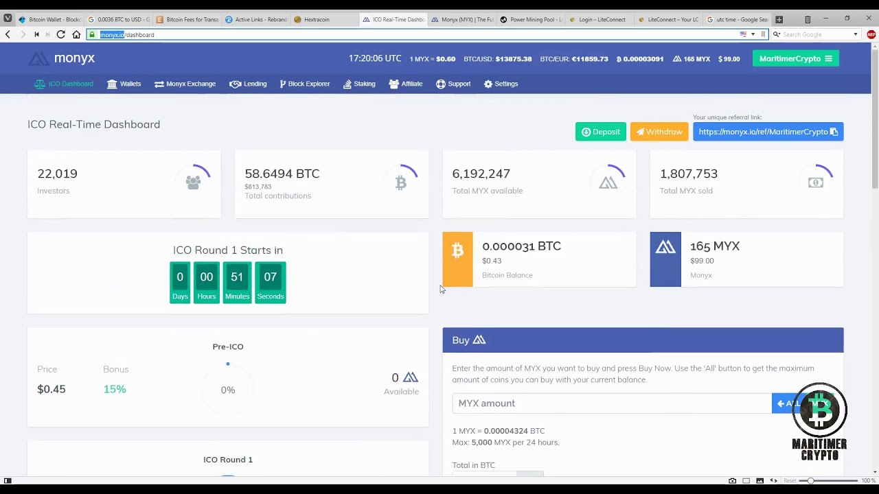 MONYX PRE-ICO SOLD OUT IN MINUTES, ROUND 1 STARTS IN LESS THAN AN HOUR.