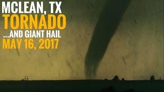 Mclean, Tx Tornado And Destructive Hail (Bye Bye Windshield)