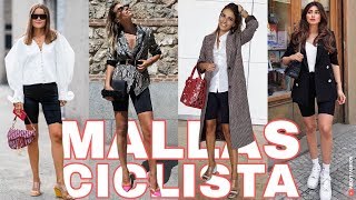 Última Moda 2020: PANTALONES DE CICLISTA | Cómo combinar con estilo las Mallas Negras en Tendencia