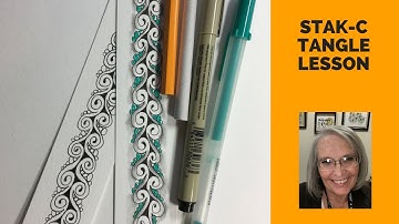 Tangle  Art Lesson Stak-C pattern # 280