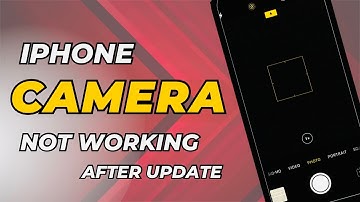 How To Fix IPhone Camera Not Working After Update  /How To Fix IPhone Camera Black Screen.