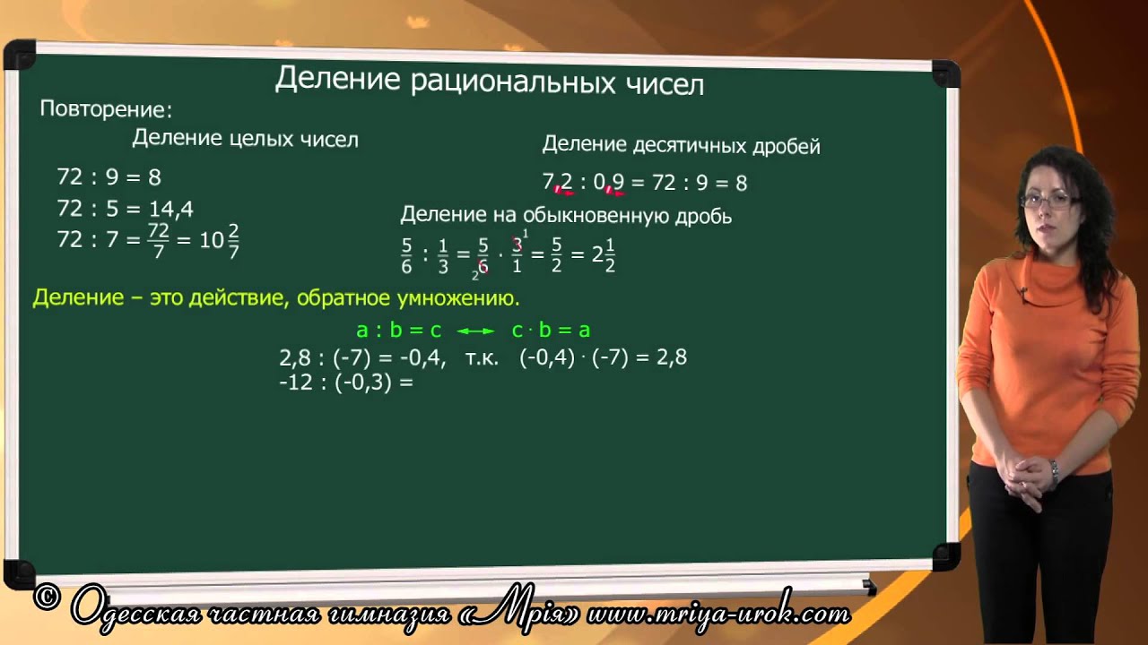 Уроки математики 6 кл. Деление раиональныйчисел. Деление рациональных чисел. Деленеиерациональных чисел. Ение рациональных чисел.