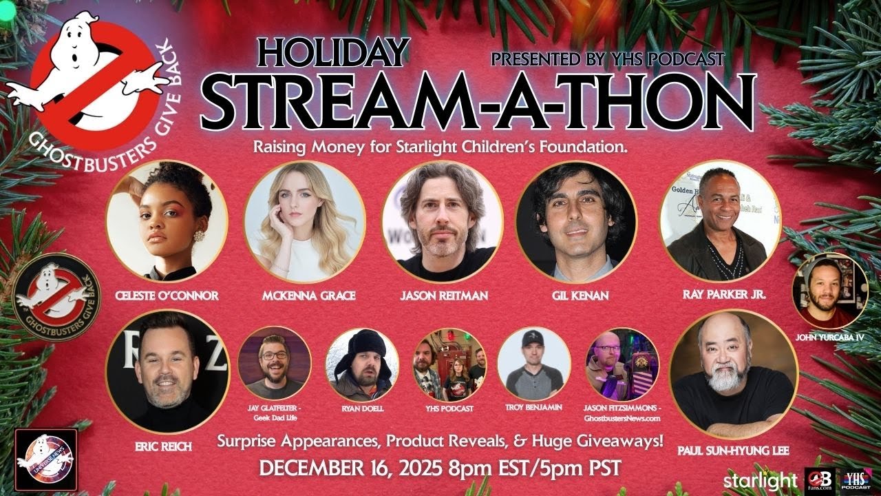 Holiday Stream-A-Thon - Ghostbusters Give Back