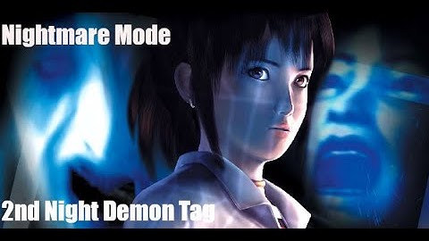 Fatal Frame (PS2) Nightmare Mode Playthrough 2nd Night Demon Tag