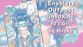 Diamond Painting Unboxing: "90's Girl" by Hiroko from Enablers Outpost - 90s Throwback!