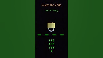 Guess The Code #shorts