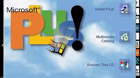 Installing Microsoft Plus! on Microsoft Windows 95 OSR 2.5 [4.00.950 C]