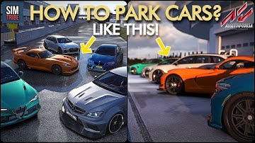 How to park multiple cars together as you like on a track? Assetto Corsa Guides&Tutorials 2022