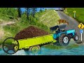 Heavy Tractor Trolley Cargo Simulator 3d Truck  - Tractor driver wala game - android gameplay