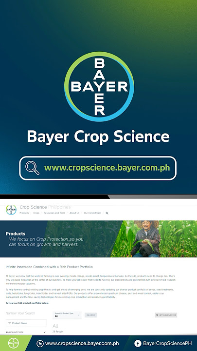 Bayer Crop Science Philipppines  Website