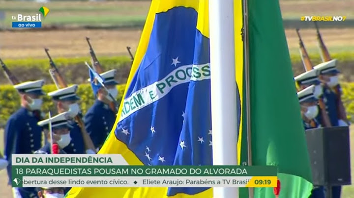 #AoVivo: 7 de setembro - Cerimônia de Hasteamento da Bandeira Nacional