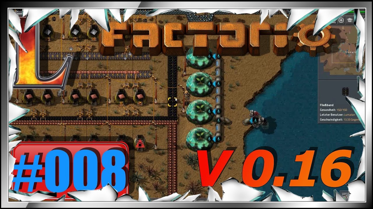 Factorio V 0.16 #008 | Let's Play Deutsch Modpack | Überschätzt? - YouTube