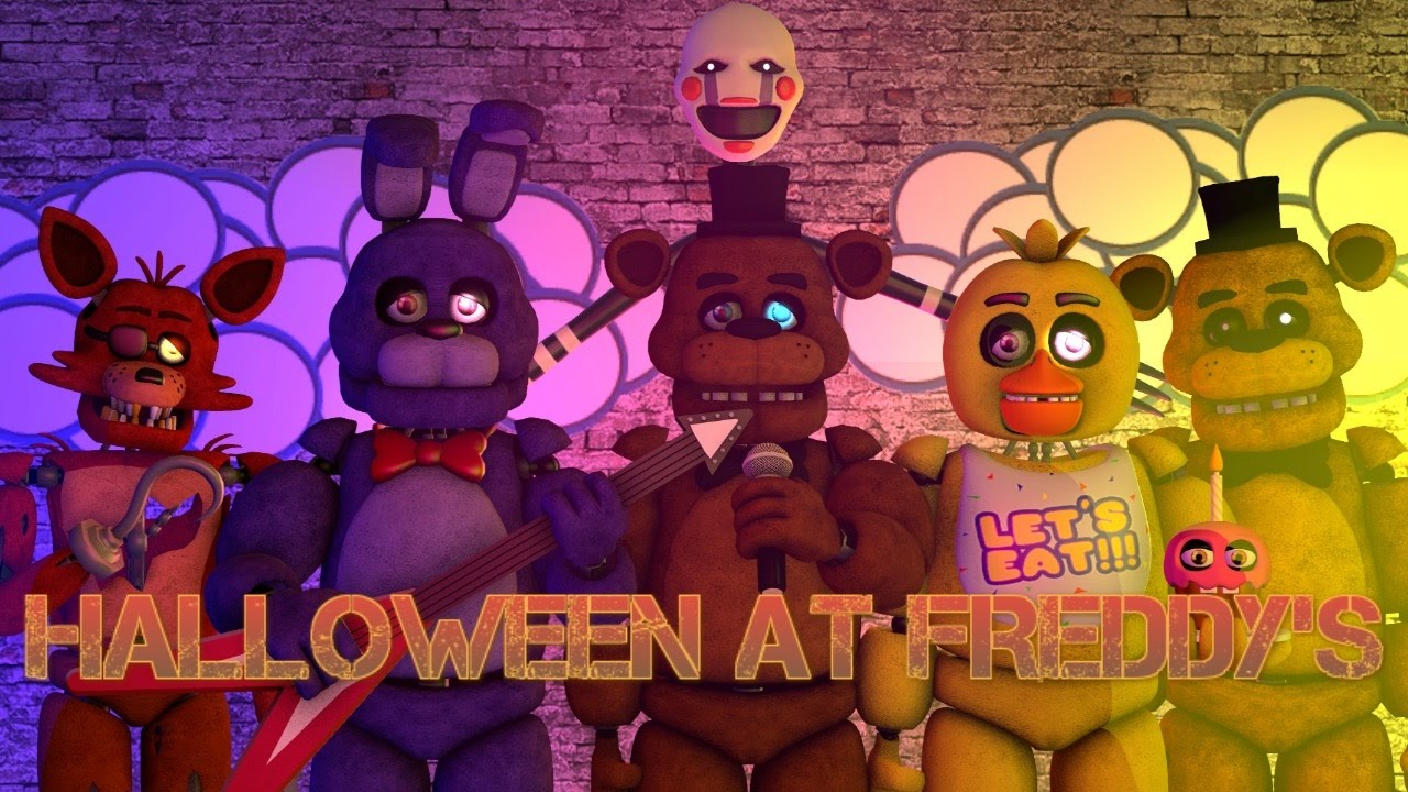 (SFM-FNAF) HALLOWEEN AT FREDDY'S by TryHardNinja - YouTube
