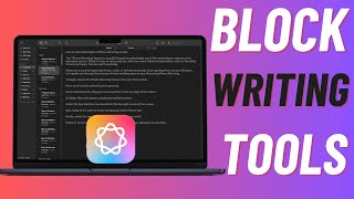 How to Permanently Block Apple Intelligence Writing Tools on Mac in macOS Sequoia 15