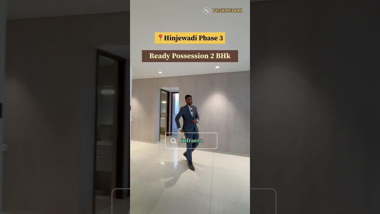 Ready Possession 2 BHK flats in Hinjewadi phase 3 