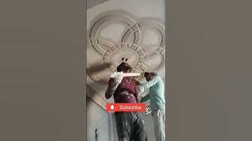 Ceiling Design Making Process Amazing 👌 #popdesign #designer #art #shorts