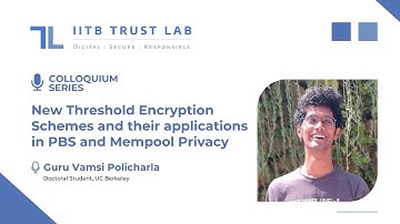 New Threshold Encryption Schemes and their applications in PBS and Mempool Privacy by Guru Vamsi