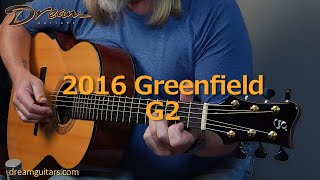 2016 Greenfield G2, 'Fallen Giant' Guatemalan Mahogany & Alpine Moonspruce