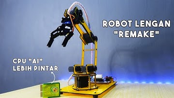 Cara Membuat Robot Lengan Pengendali Jarak Jauh dengan AI