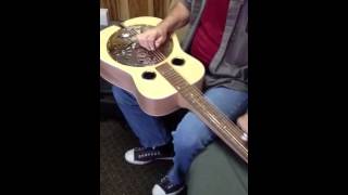 RedLine Prototype Baritone Square Neck Resophonic Guitar
