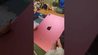 ?pink ipad 10th gen aesthetic unboxing shorts aesthetic ipad