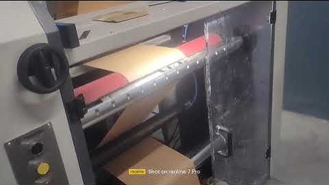 Sharp 2C 360 – High Speed Paper Bag Machine Successfully Running at Client Site!