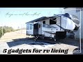 5 Must Have Gadgets For RV Living - Things We Cannot Live Without Part 1 // This Faithful Home