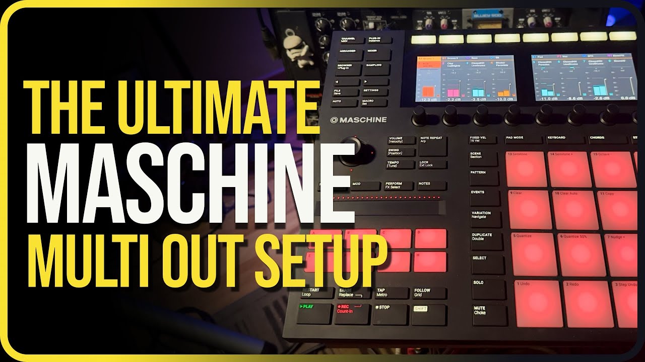 Record Maschine as Multiple Audio Stems in any DAW: Ultimate