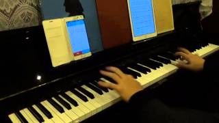 Senbonzakura  千本桜  speeeeed up!!  hand exercise -piano chords
