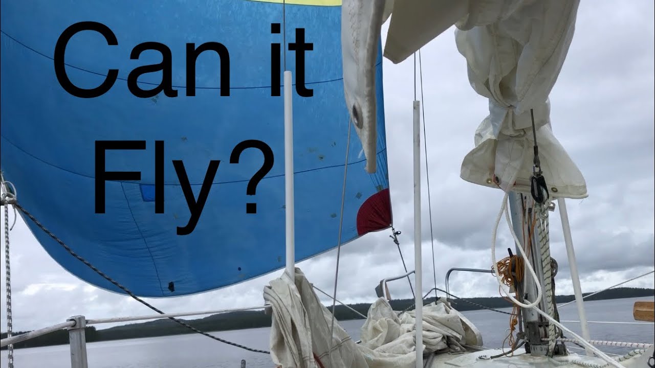 Flying gennaker, did not end well!! ep.10 Sailing Finnish lake.