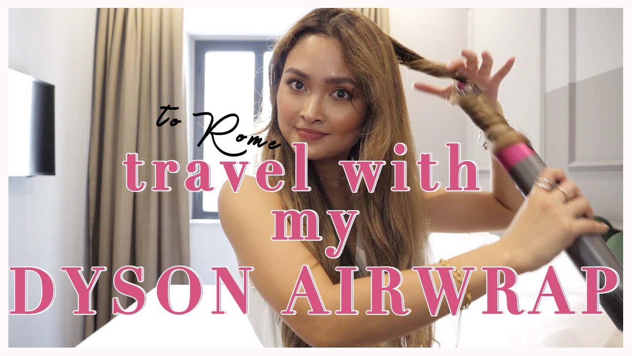 TRAVEL WITH DYSON AIRWRAP 