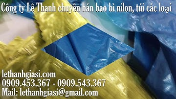 ĐỊA CHỈ BÁN BAO NI LÔNG CÁC LOẠI TỪ 1KG ĐẾN 20 KG TẠI TPHCM