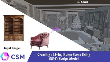 CSM- Creating a Living Room Scene Using CSM