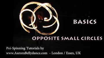 Poi-spinning tutorial: Opposite small circles