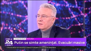 Cristian Diaconescu: De amenințarea nucleară se teme și poporul rus, nu se mai teme președintele