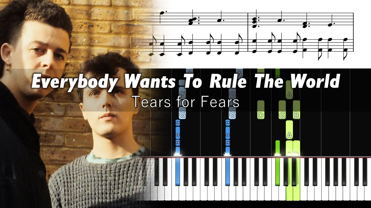 Tears For Fears - Everybody Wants To Rule The World - [7] -   Music