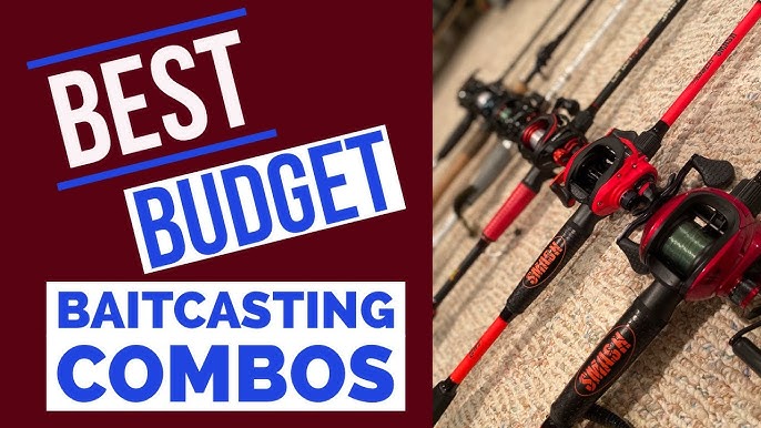 3 BEST baitcaster combos UNDER $100 