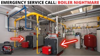 HVAC Service Call: Laars Pennant Boiler NIGHTMARE (Hydronic Boiler Troubleshooting/Boiler Repair)