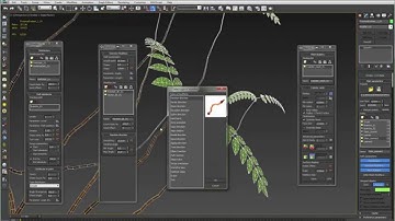 GrowFX 1.9.9: Creating Leaves on the tree (Fraxinus Exelsior)