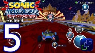 Sonic All Star Racing Transformed Android Walkthrough - Part 5 - World Tour: Frozen Valley