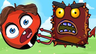 Incredible red ball adventure in dungeon games. Increíble aventura de bola roja en juegos screenshot 4