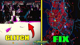 CYBERPUNK 2077 MAP GLITCH FIX | CYBERPUNK NVIDIA DRIVER MAP BUG FIXED (1000% REAL)