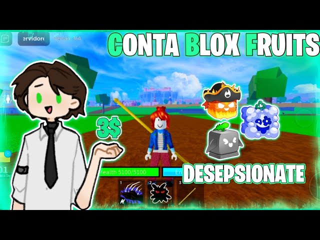 A MELHOR CONTA DO BLOX FRUITS DE TODAS - Roblox - Blox Fruits - GGMAX