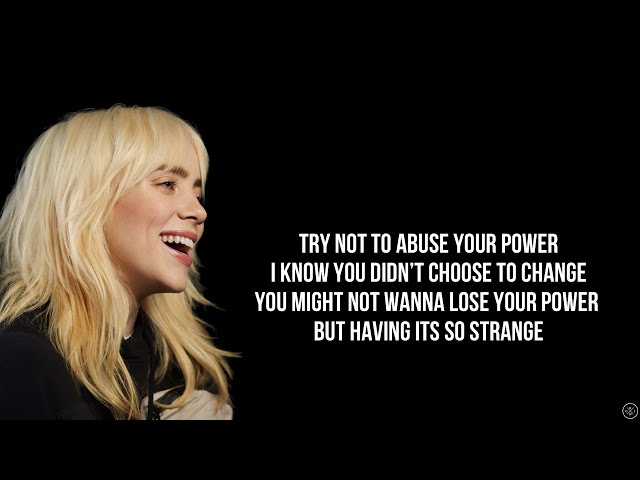 BILLIE EILISH - YOUR POWER (Lyrics) class=