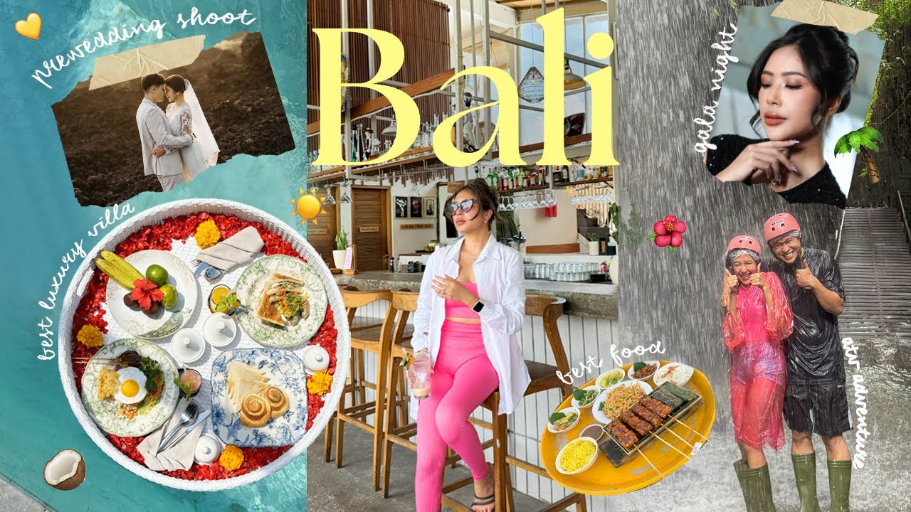 2025 Bali Vlog 🌴 | From Work Trip to Pre-Wedding Shoot! (+ best beach clubs, ATV & local food)