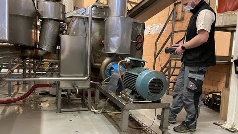 Pump predictive maintenance diagnostics in a chips factory